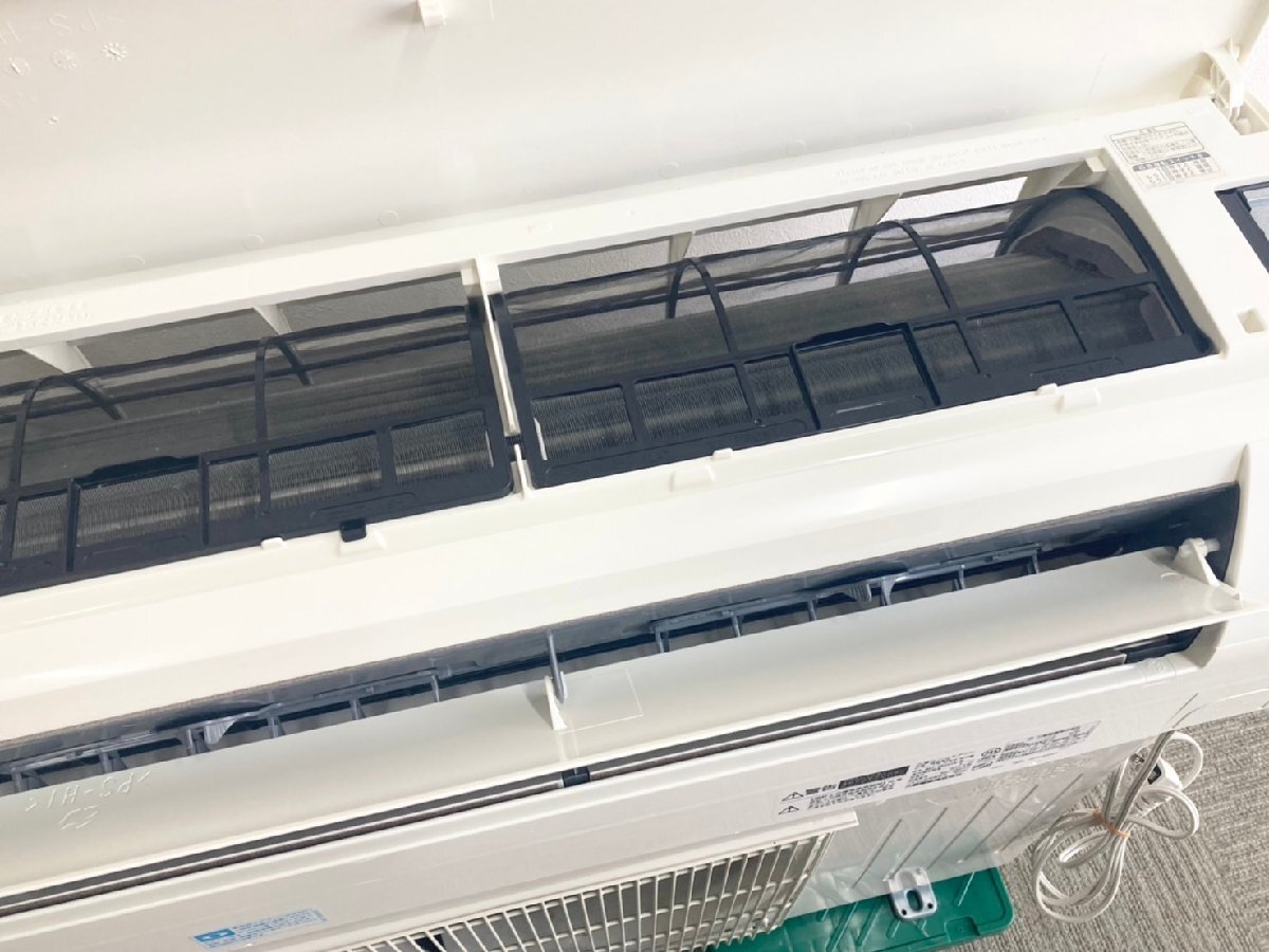 即決 2019年製 三菱 MITSUBISHI 冷暖房ルームエアコン 霧ヶ峰 MSZ-GV2219-W GVシリーズ 主に6畳用 2.2kW 引き取り可の画像8