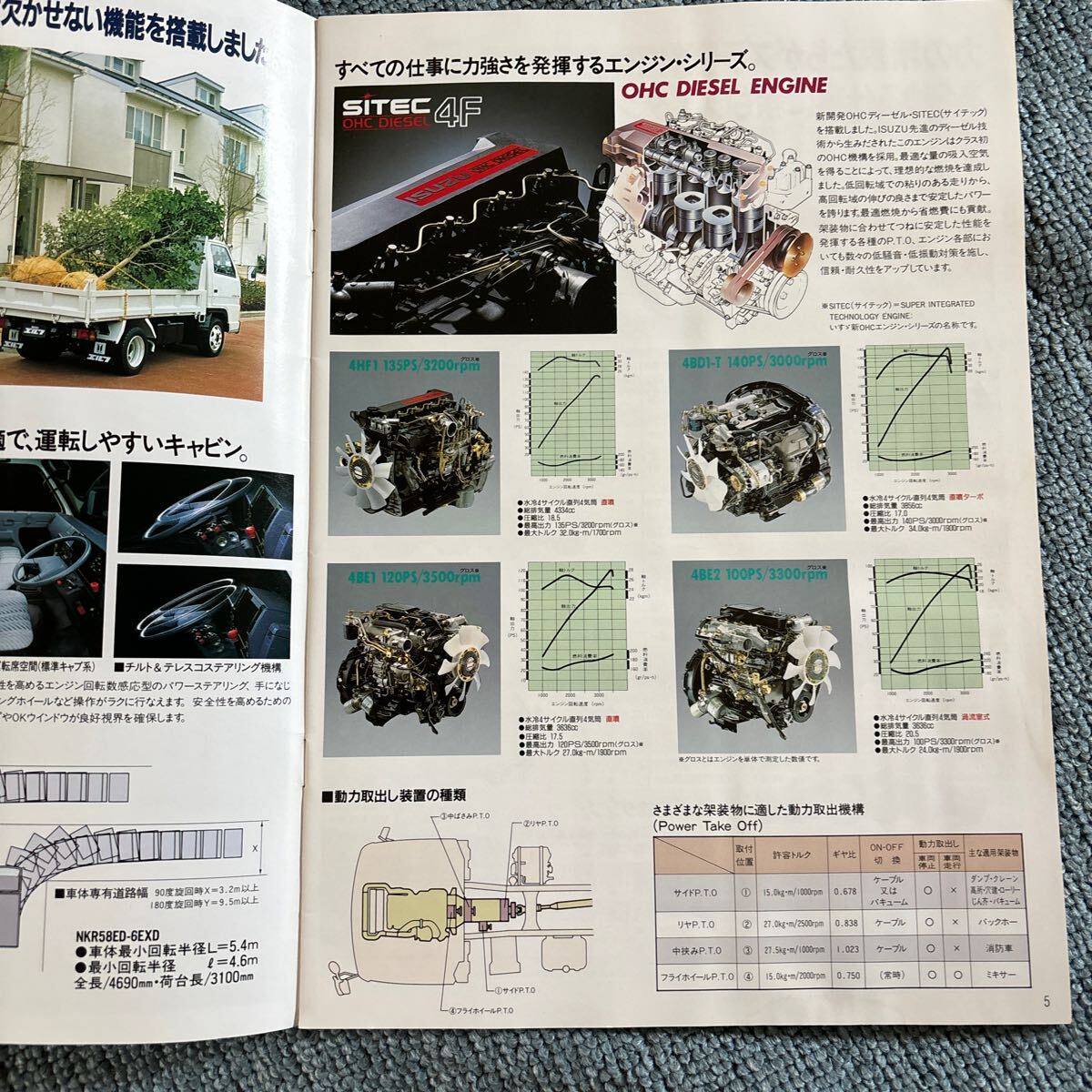 エルフ ダンプカタログ 旧車カタログの画像2