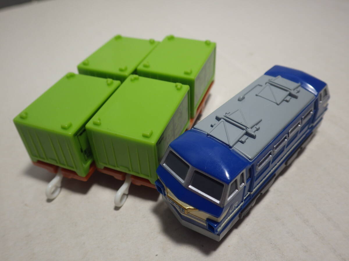  Mini Plarail EF66-11 serial number electric locomotive + National Railways container 