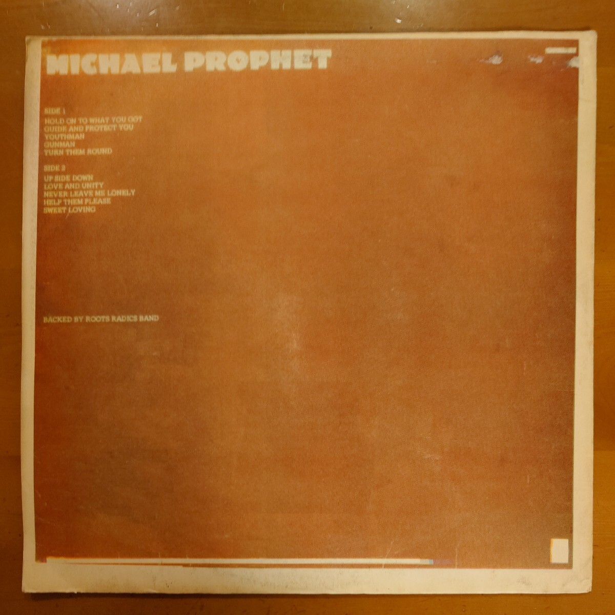 LP Michael Prophet / Never Stop Fighting / Gunman の画像2