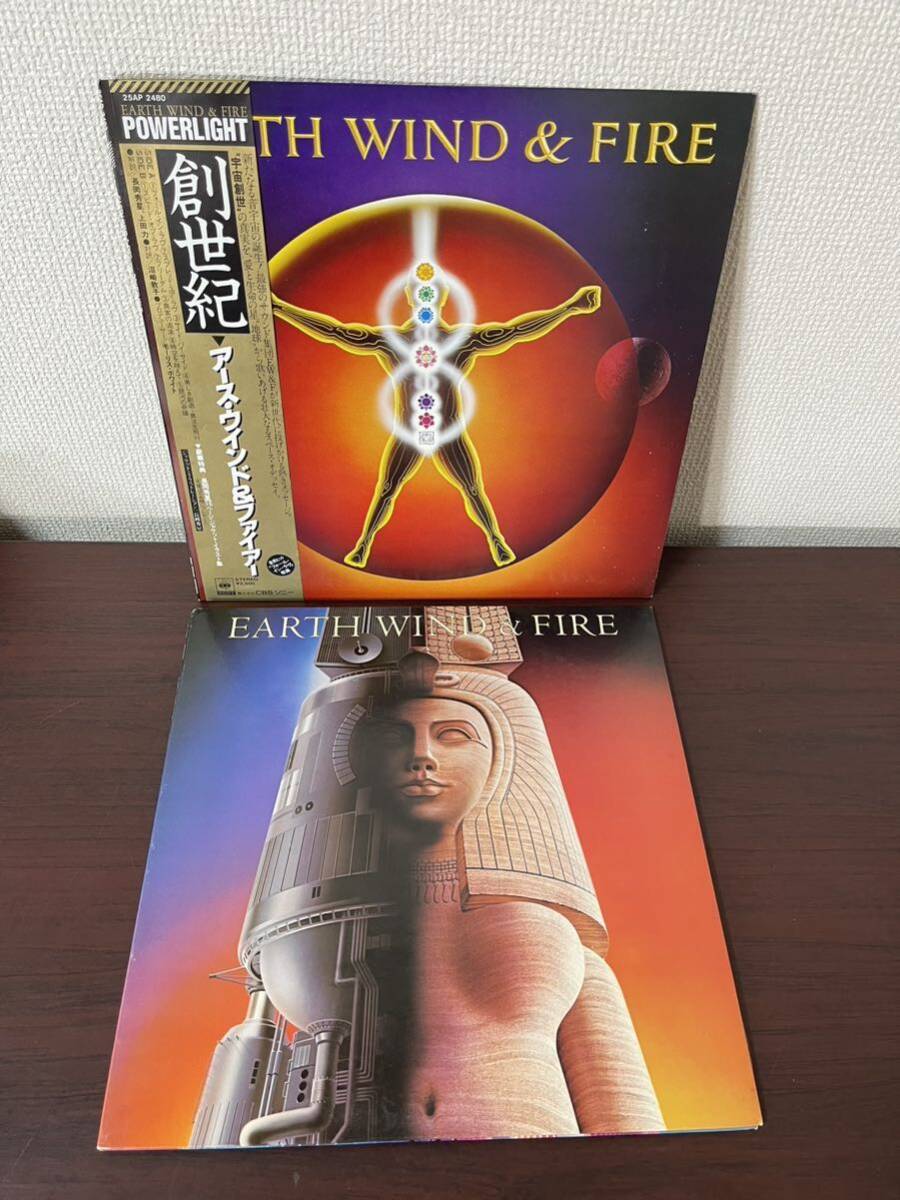 LP レコード Earth,Wind&Fire・ Power Light・Raise 2点セットです。 まとめて_画像1