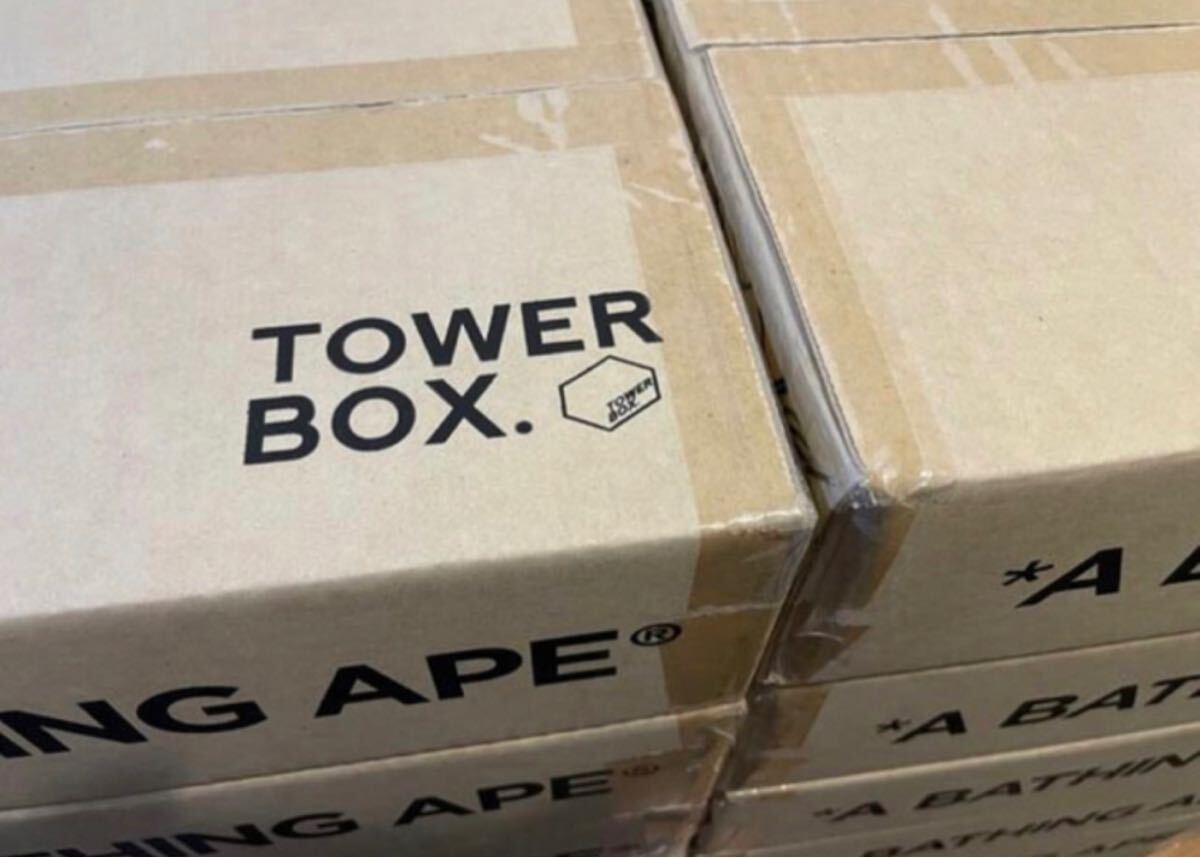 towerbox a bathing ape bape タワーボックス 衣装ケース 洋服収納 収納ボックス 道具箱 収納 エイプ ベイプの画像4