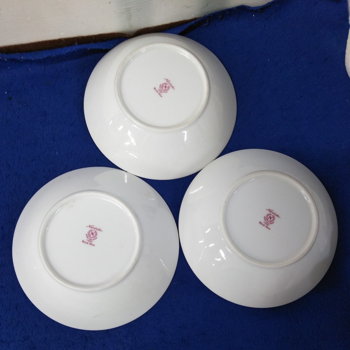 g_t W272 オールドノリタケ Noritake ロイヤルブルー RC 食器 まとめ売り♪ 洋食器 サラダボウル スープ皿 カレーポット 花器にもの画像5