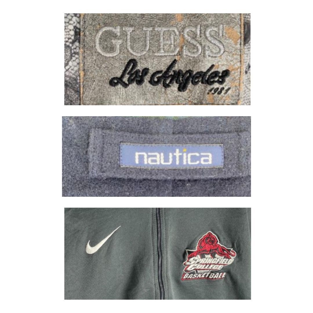 【春アソート 48着セット 福袋 古着 まとめ 柄シャツ スウェット カシミヤ adidas nautica NIKE polo Ralph Lauren GUESS】の画像10