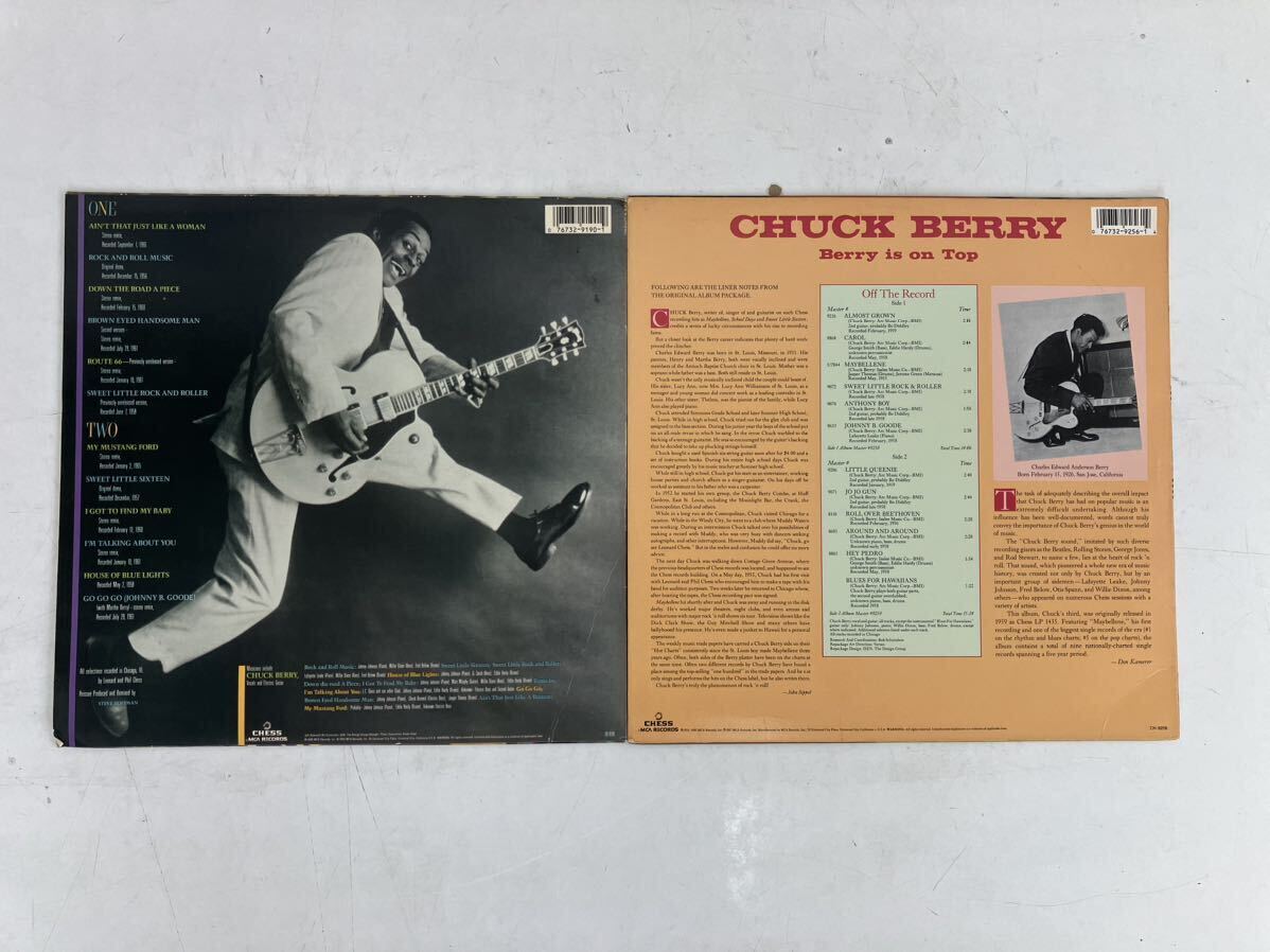 LPレコード 中古品 CHUCK BERRY/MORE ROCK'N' ROLL RARITIES 他 60年代 ロックンロール ギターリストの画像2