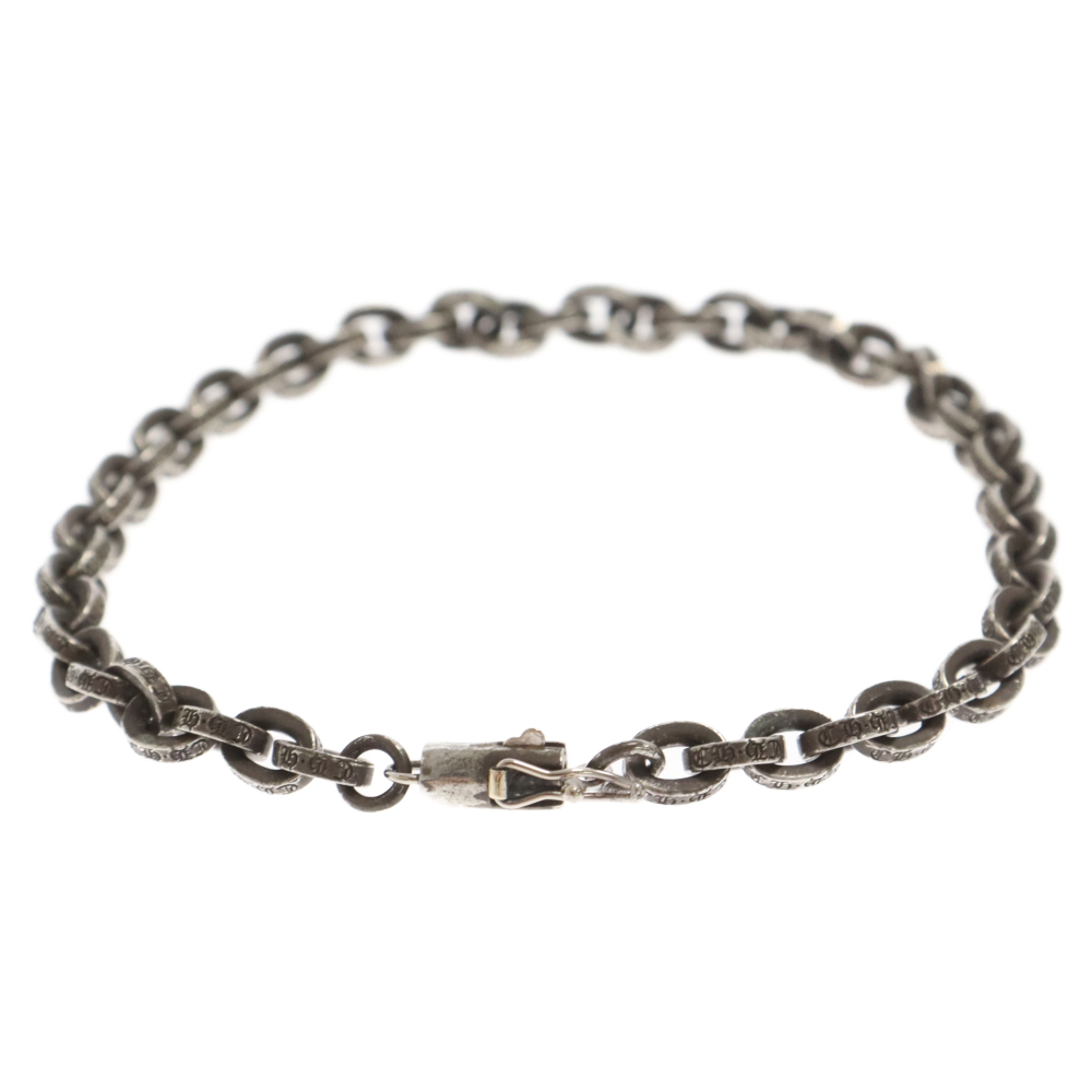 CHROME HEARTS クロムハーツ PAPER CHAIN ペーパーチェーン ブレスレット シルバー 8inch_画像2