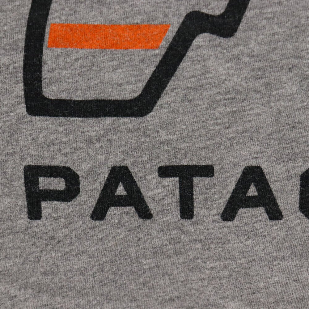 PATAGONIA パタゴニア ロゴプリント 半袖Tシャツ グレー_画像5