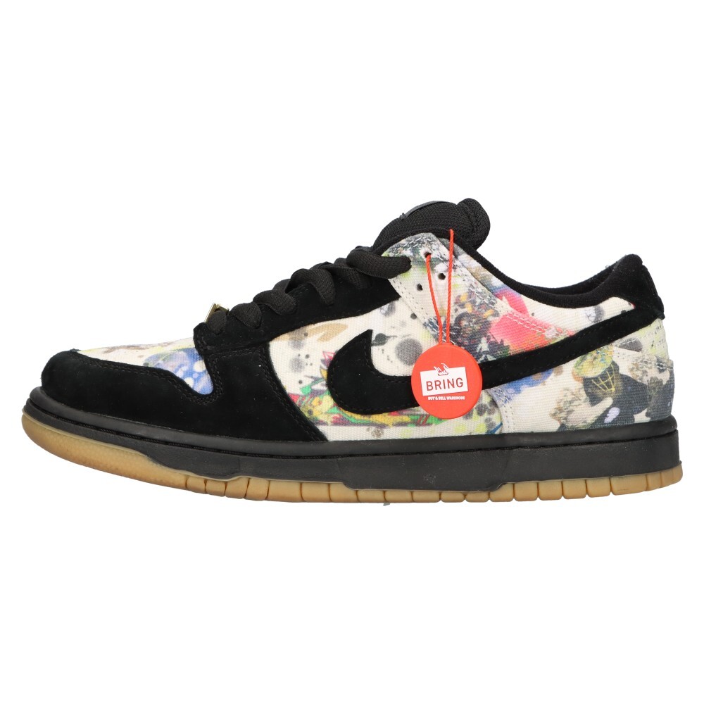 シュプリーム×ナイキエスビー Rammellzee DUNK LOW ラメルジー エスビー ダンク ローカットスニーカー ブラック US8.5/26.5cm FD8778-001_画像1