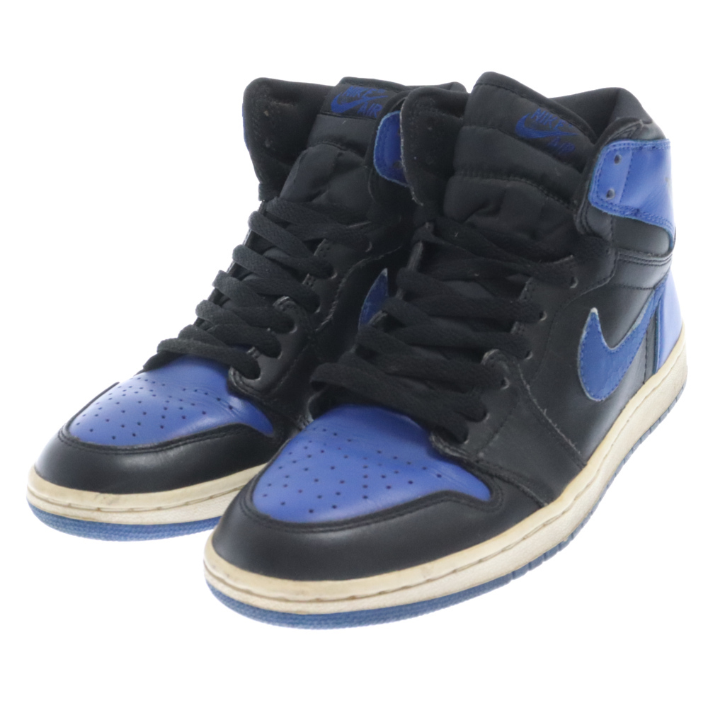 NIKE ナイキ 01年製 AIR JORDAN1 ROYAL エアジョーダン1 ロイヤル ハイカットスニーカー ブルー/ブラック 136066-041 US8_画像3