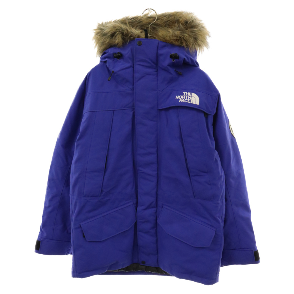 THE NORTH FACE ザノースフェイス ANTARCTICA PARKA アンタークティカパーカー ファーフーデッドダウンジャケット ND91807 ブルー_画像1