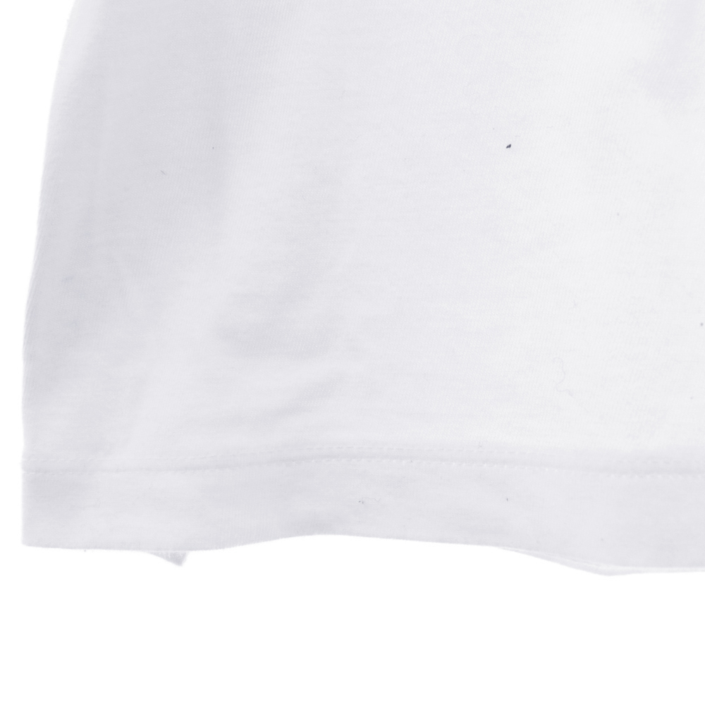 SAINT LAURENT PARIS サンローランパリ 19S LOVE プリント コットン 半袖Tシャツ ホワイト 585351_画像5