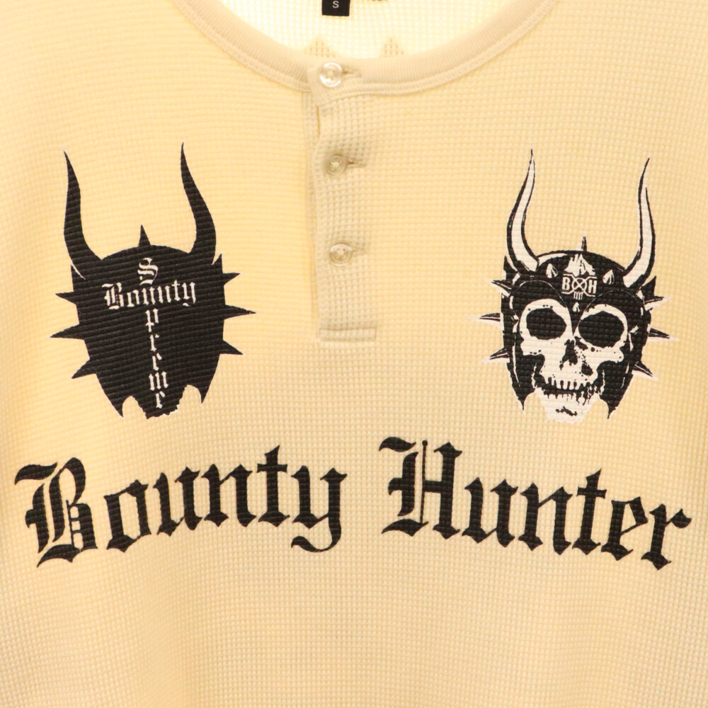 SUPREME シュプリーム 23AW × Bounty Hunter Thermal Henley L/S Top バウンティハンター サーマル ヘンリー長袖トップ ロンT ホワイト_画像6