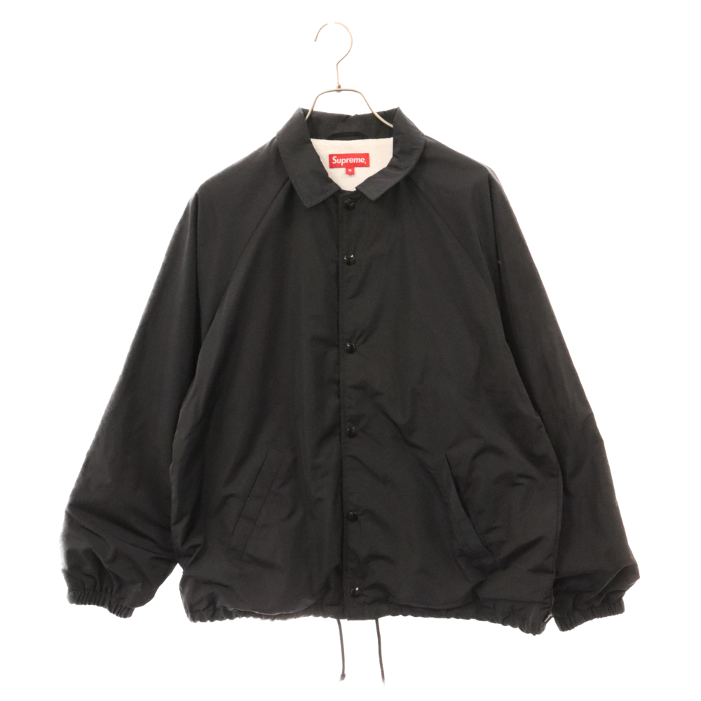 SUPREME シュプリーム 20SS World Famous Coaches Jacket バックロゴプリント コーチジャケット ブラック_画像2