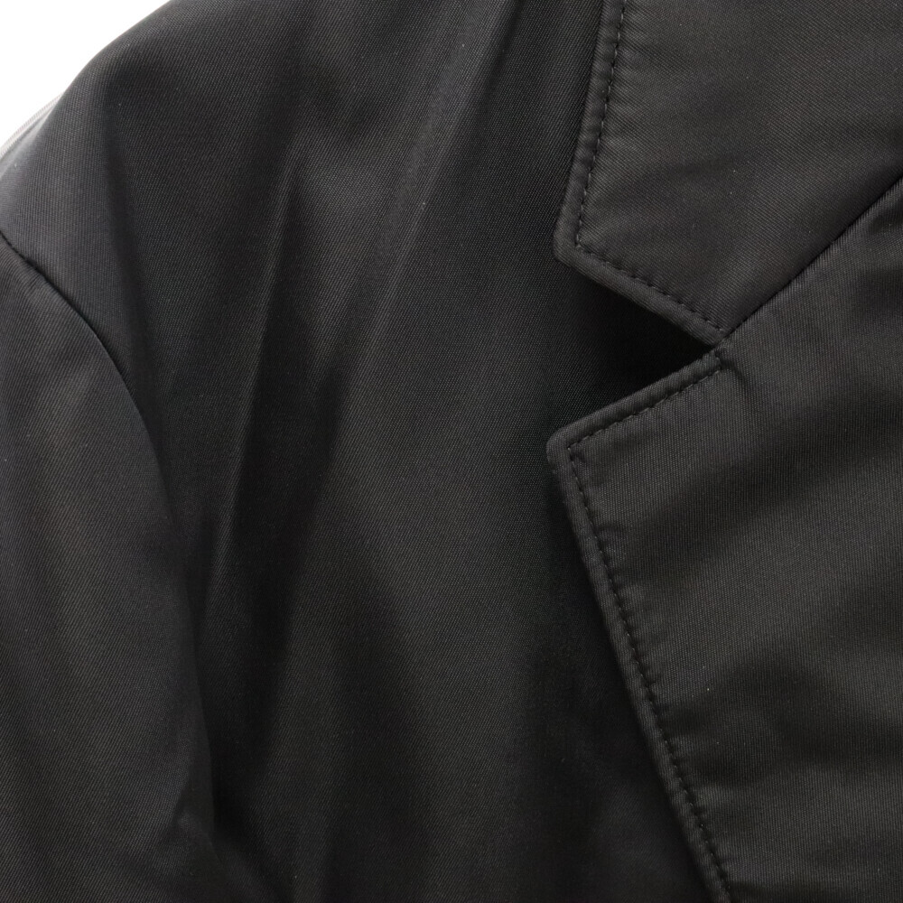 PRADA Prada Re-Nylon треугольник plate нейлон tailored jacket SD099 S202 черный 