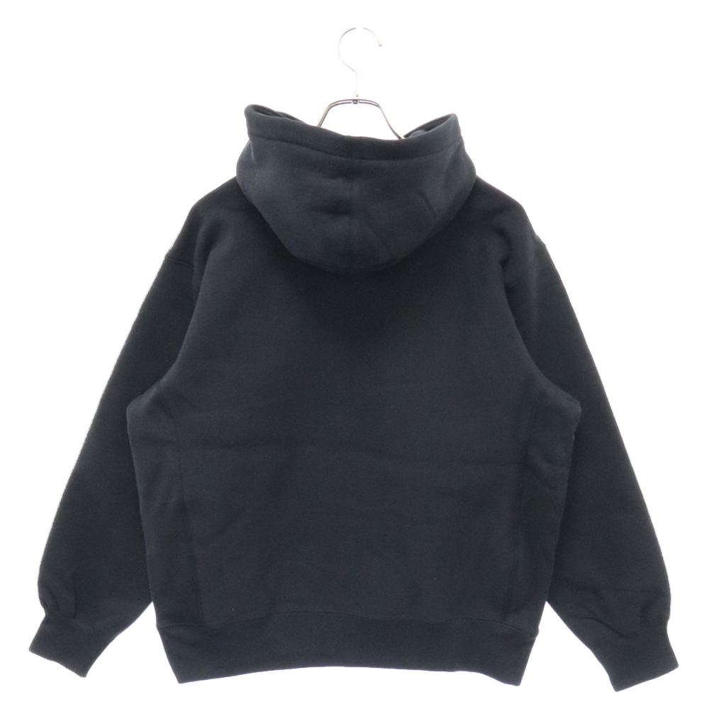 SUPREME シュプリーム 20AW Cross Box Logo Hooded Sweatshirt クロスボックスロゴプルオーバーパーカー ブラック_画像2