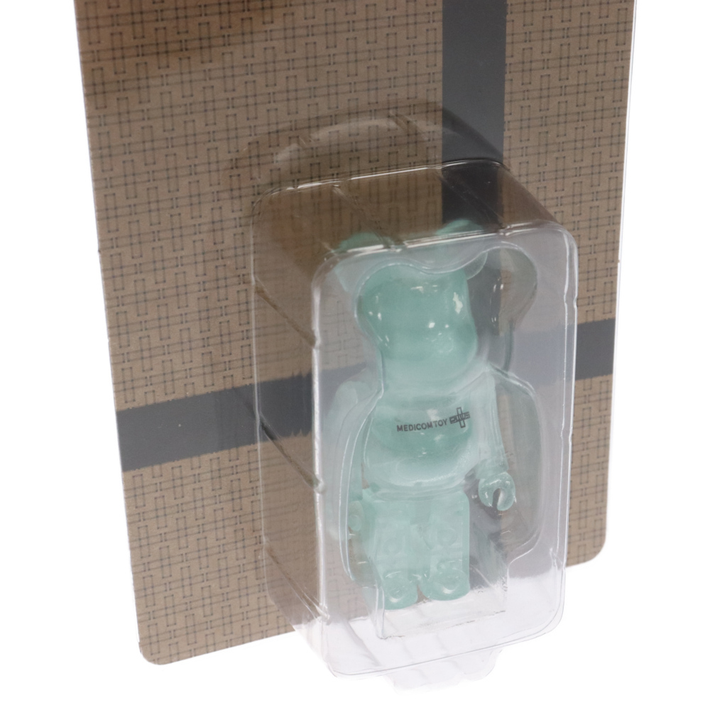 MEDICOM TOY メディコムトイ BE@RBRICK CLEAR G.I.D ベアブリック クリア 100% フィギュア グリーン_画像6