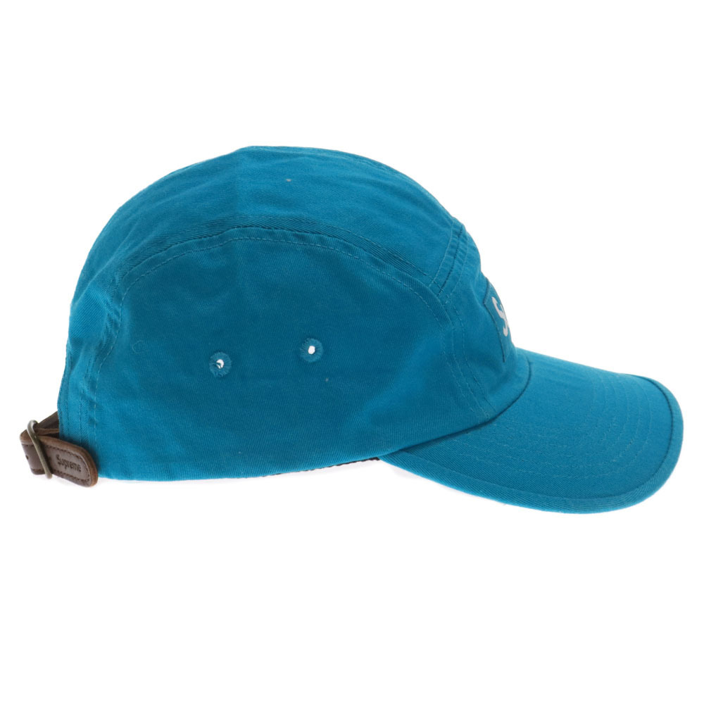 SUPREME シュプリーム 22SS Washed Chino Twill CampCap ウォッシュドチノツイルキャンプキャップ 帽子 ブルー_画像3