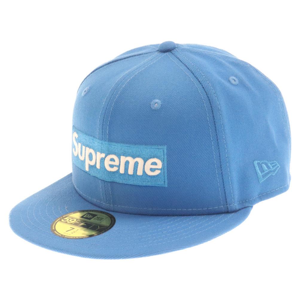 SUPREME シュプリーム 24SS × New Era Sharpie Box Logo New Era × ニューエラ シャーピー ボックスロゴ ベースボールキャップ ブルー_画像1