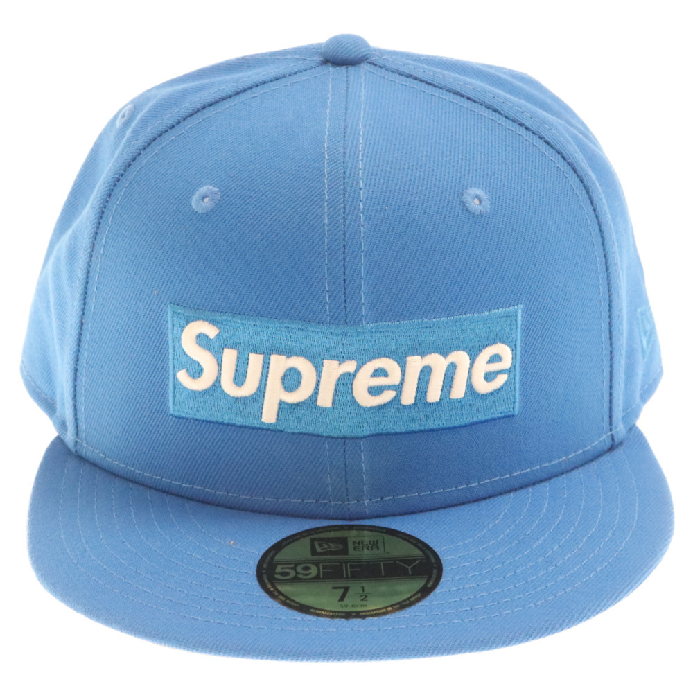 SUPREME シュプリーム 24SS × New Era Sharpie Box Logo New Era × ニューエラ シャーピー ボックスロゴ ベースボールキャップ ブルー_画像4