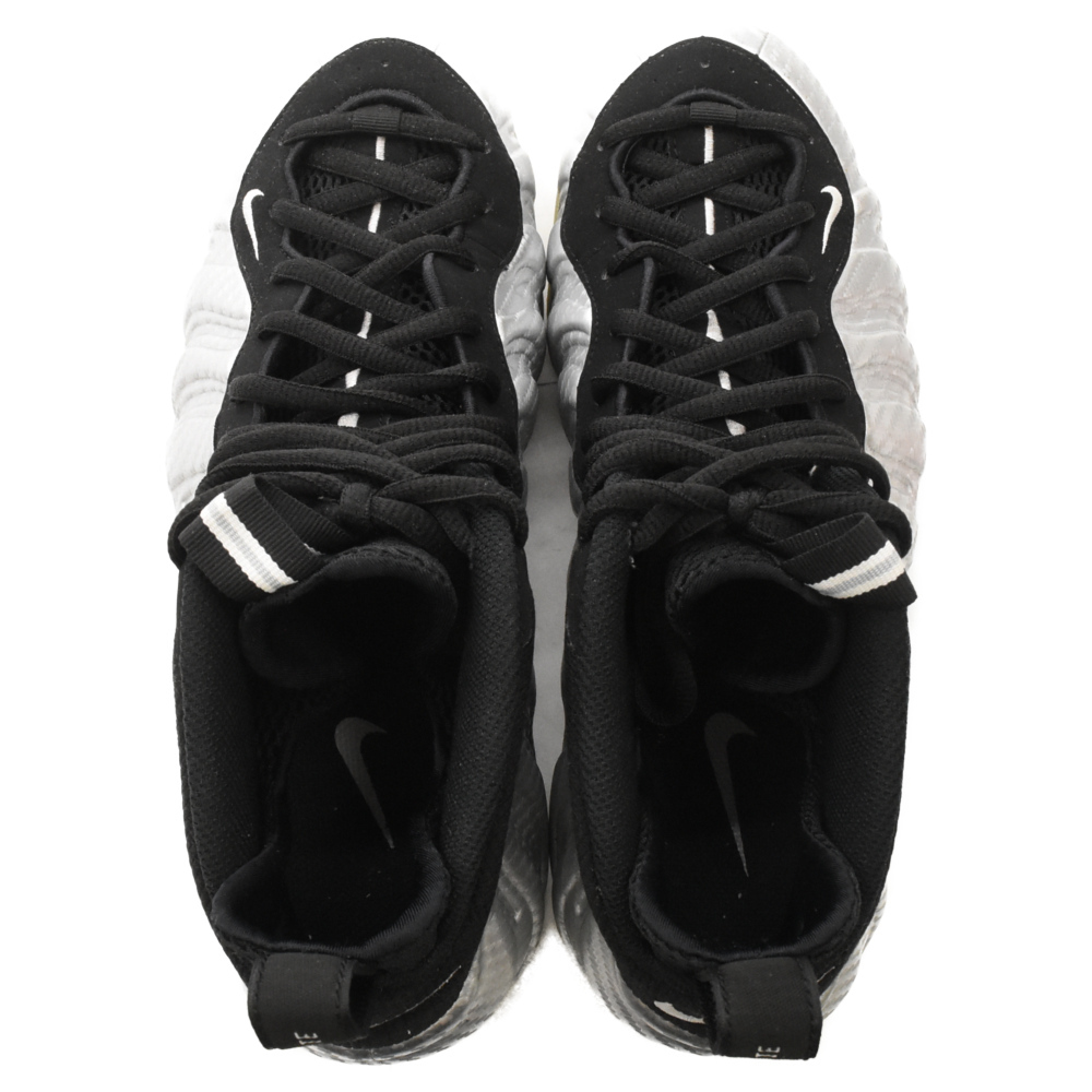 NIKE ナイキ AIR FOAMPOSITE PRO METALLIC エアフォーム ポジット メタリックシルバー ハイカットスニーカー US10/28cm 616750-004_画像5