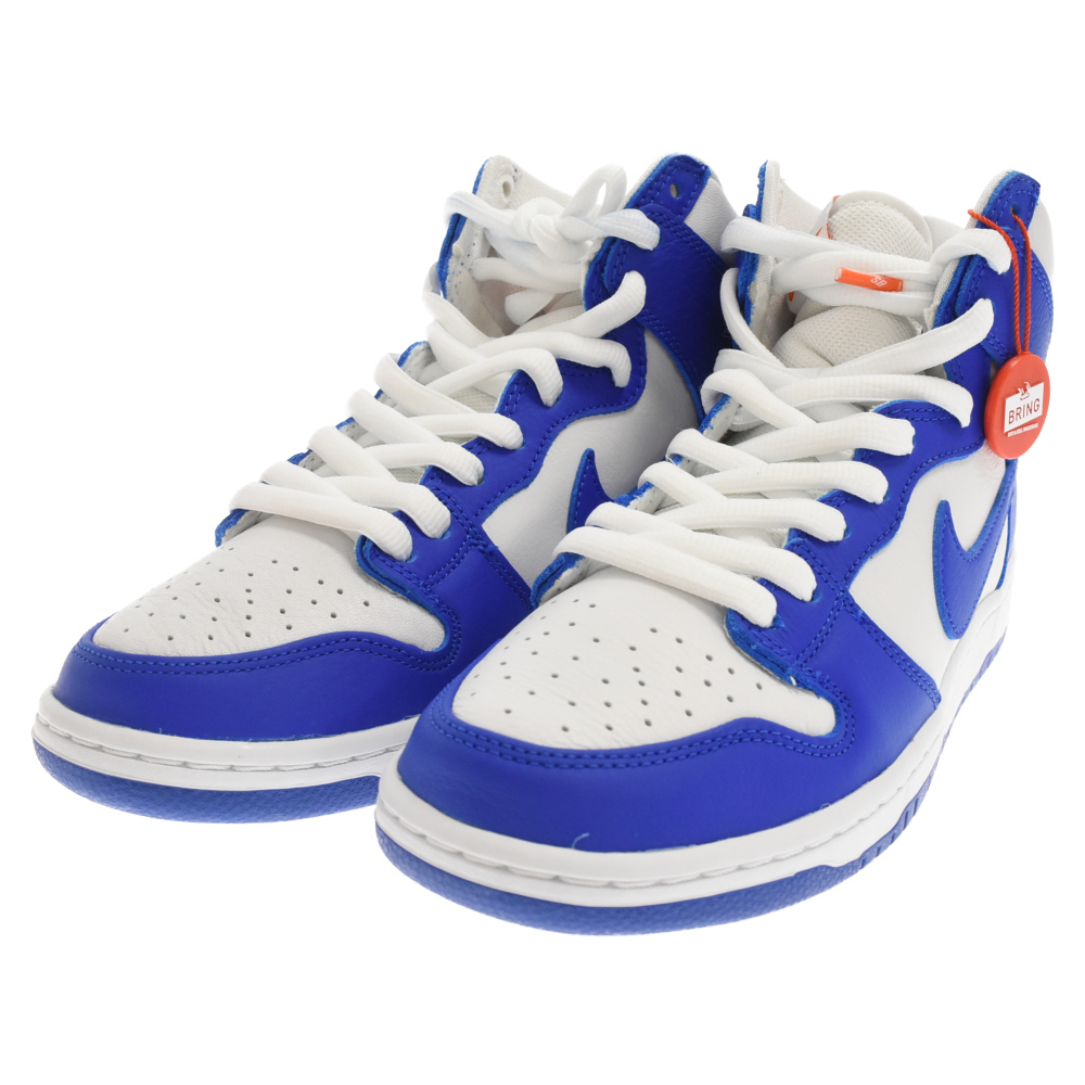 NIKE ナイキ DUNK HIGH PRO ISO KENTUCKY ダンク ハイ プロ ケンタッキー ハイカットスニーカー ホワイト/ブルー US9.5/27.5cm DH7149-400_画像3