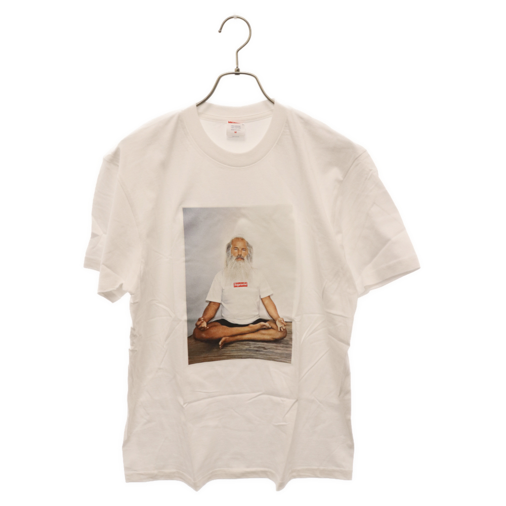 SUPREME シュプリーム 21AW Rick Rubin TEE リックルービンフォトプリント クルーネック 半袖 Tシャツ ホワイト_画像1