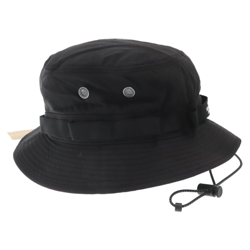 SUPREME シュプリーム 22SS×ザノースフェイス トレッキング クラッシャー ロゴ刺繍 バケットハット 帽子 ブラック NN02250I_画像3