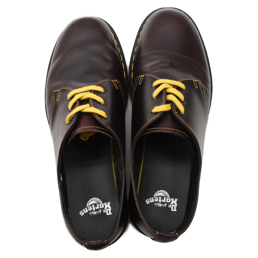 Dr.Martens ドクターマーチン 3EYE GIBSON SHOES 3ホール レザー シューズ バーガンディー_画像5