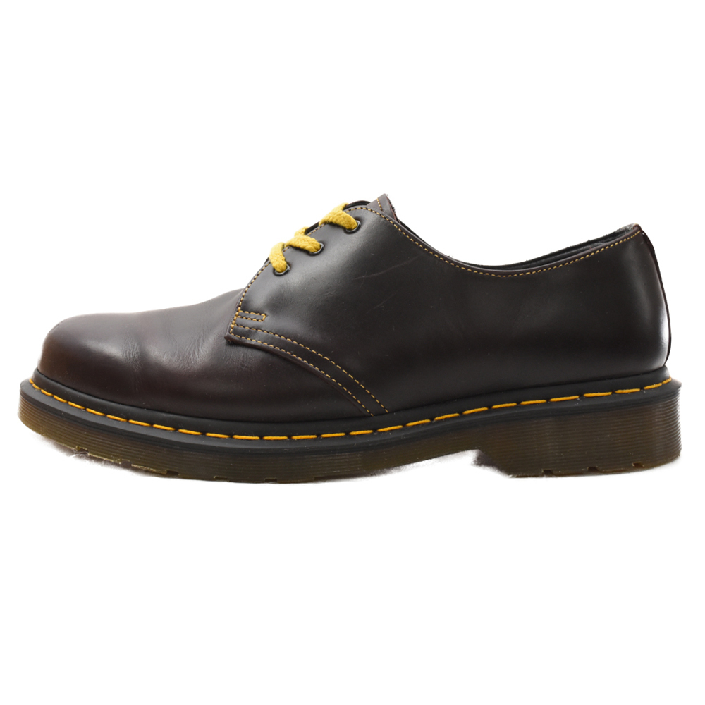 Dr.Martens ドクターマーチン 3EYE GIBSON SHOES 3ホール レザー シューズ バーガンディー_画像1