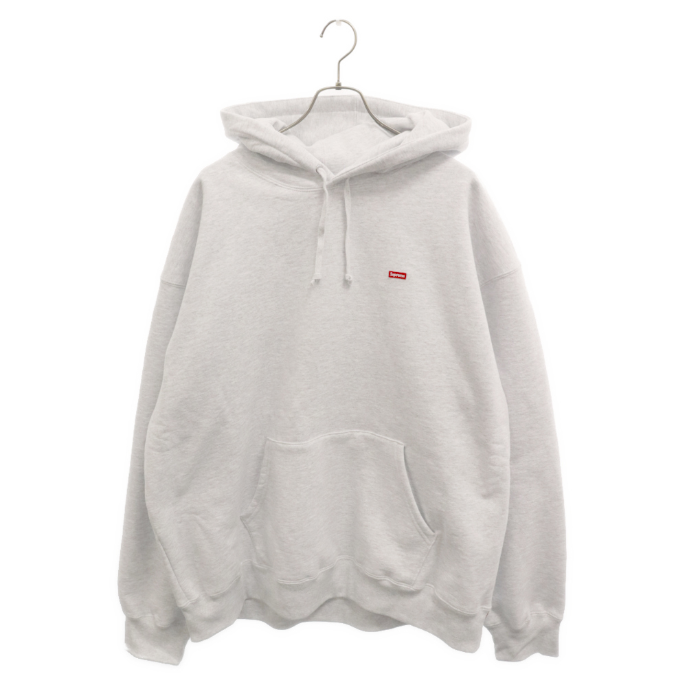 SUPREME シュプリーム 24SS Small Box Logo Hooded Sweatshirt スモールボックスロゴパーカー フーディ グレー_画像1