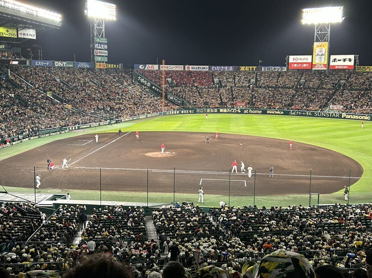 甲子園 阪神タイガースVS日本ハム戦 5月28日(火)18:00〜 年間指定席アイビーシート上段3連番セットの画像4