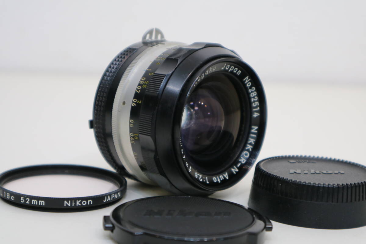Nikon ニコン　NIKKOR-N　Auto　24mm　1：2.8　カメラレンズ　Nippon Kogaku Japan_画像2