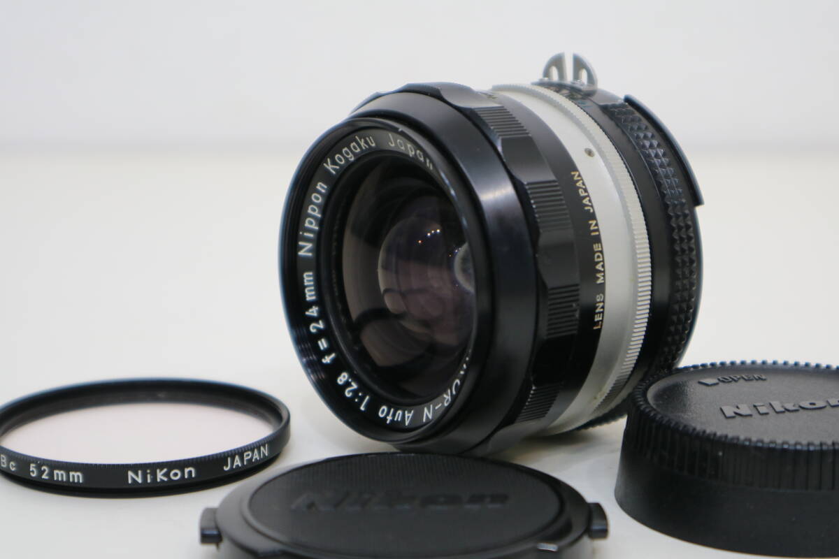 Nikon ニコン　NIKKOR-N　Auto　24mm　1：2.8　カメラレンズ　Nippon Kogaku Japan_画像3