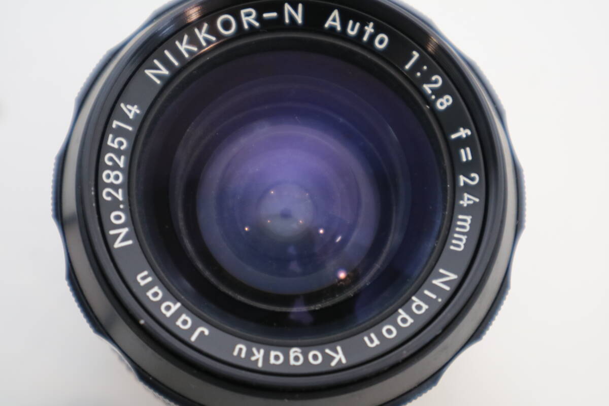 Nikon ニコン　NIKKOR-N　Auto　24mm　1：2.8　カメラレンズ　Nippon Kogaku Japan_画像8