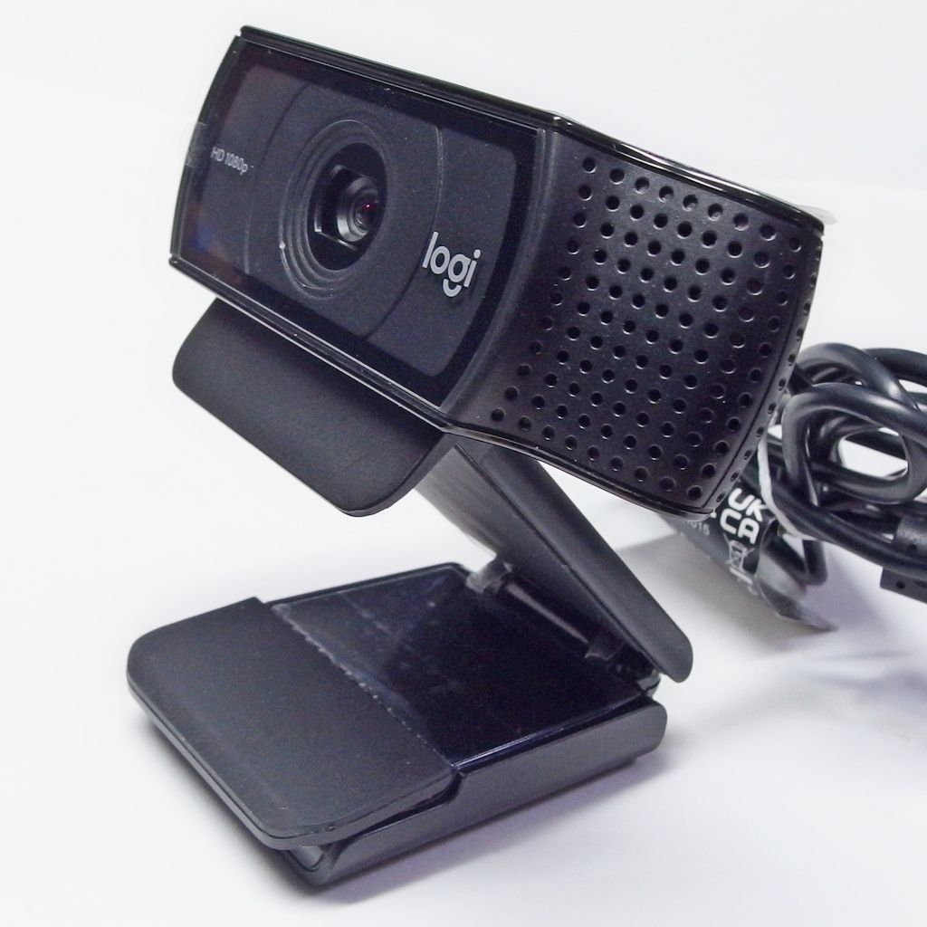 即決 送料350円から Logitech ロジテック HD Pro Webcam C920 VU0062 ヨーロッパ向け ウェブカメラ HD 1080p ★動作確認済み の画像2