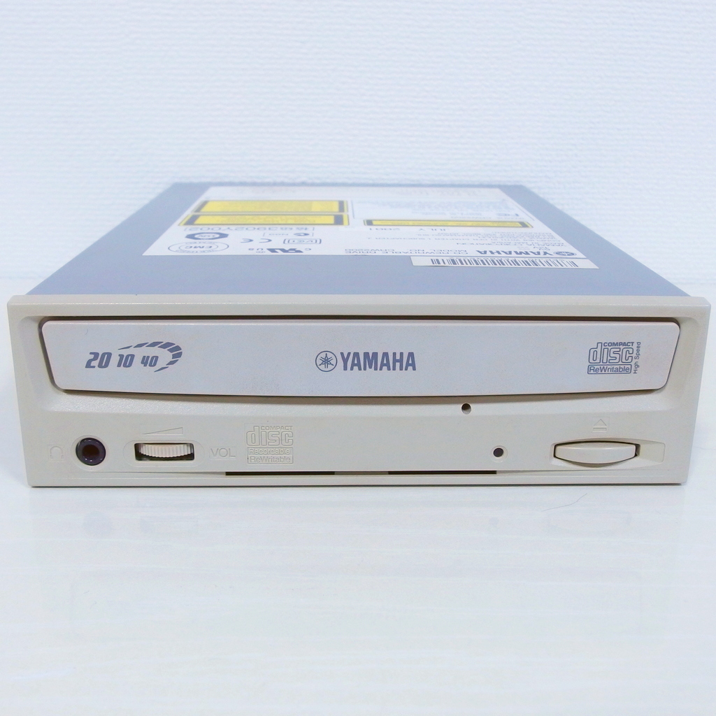  быстрое решение стоимость доставки 410 иен YAMAHAya - maCD-R/RW Drive встроенный IDE подключение [CRW2200]* музыка CD воспроизведение OK CD-R. включая OK CD-R/RW считывание и запись NG утиль 