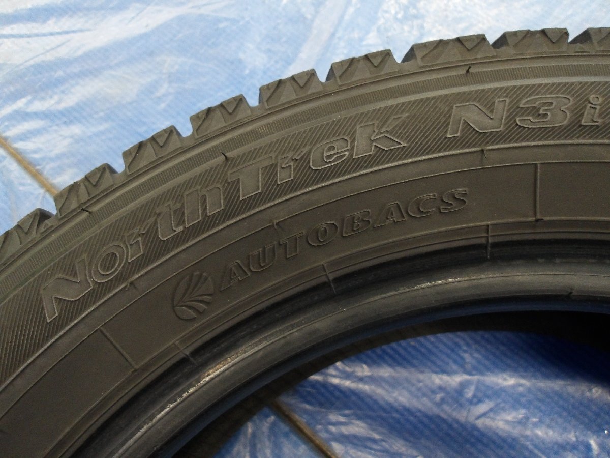 『AUTOBACS　オートバックス　North Trek N3i　ノーストレック　155/65R14　2021年製　冬タイヤ　スタッドレスタイヤ　2本セット』_画像5