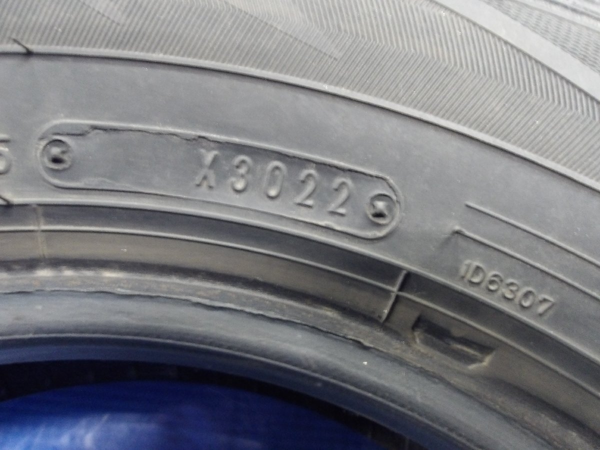 『DUNROP　ダンロップ　WINTERMAXX WM02　ウィンターマックス　145/80R12　2022年製　冬タイヤ　スタッドレスタイヤ　2本セット』_画像8