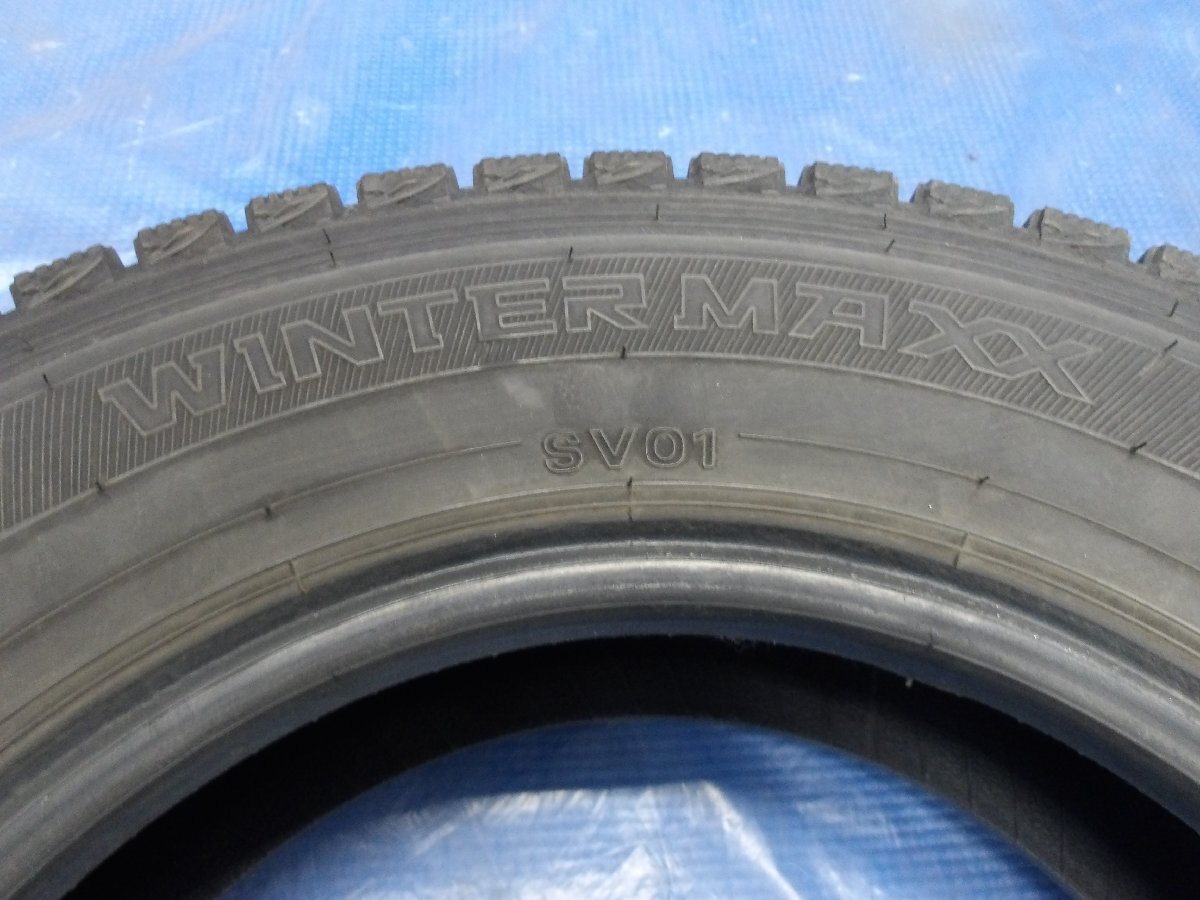 『DUNROP ダンロップ WINTERMAXX SV01 ウィンターマックス 145R12.6PR.LT 2022年製 冬タイヤ スタッドレスタイヤ 1本のみ』の画像4