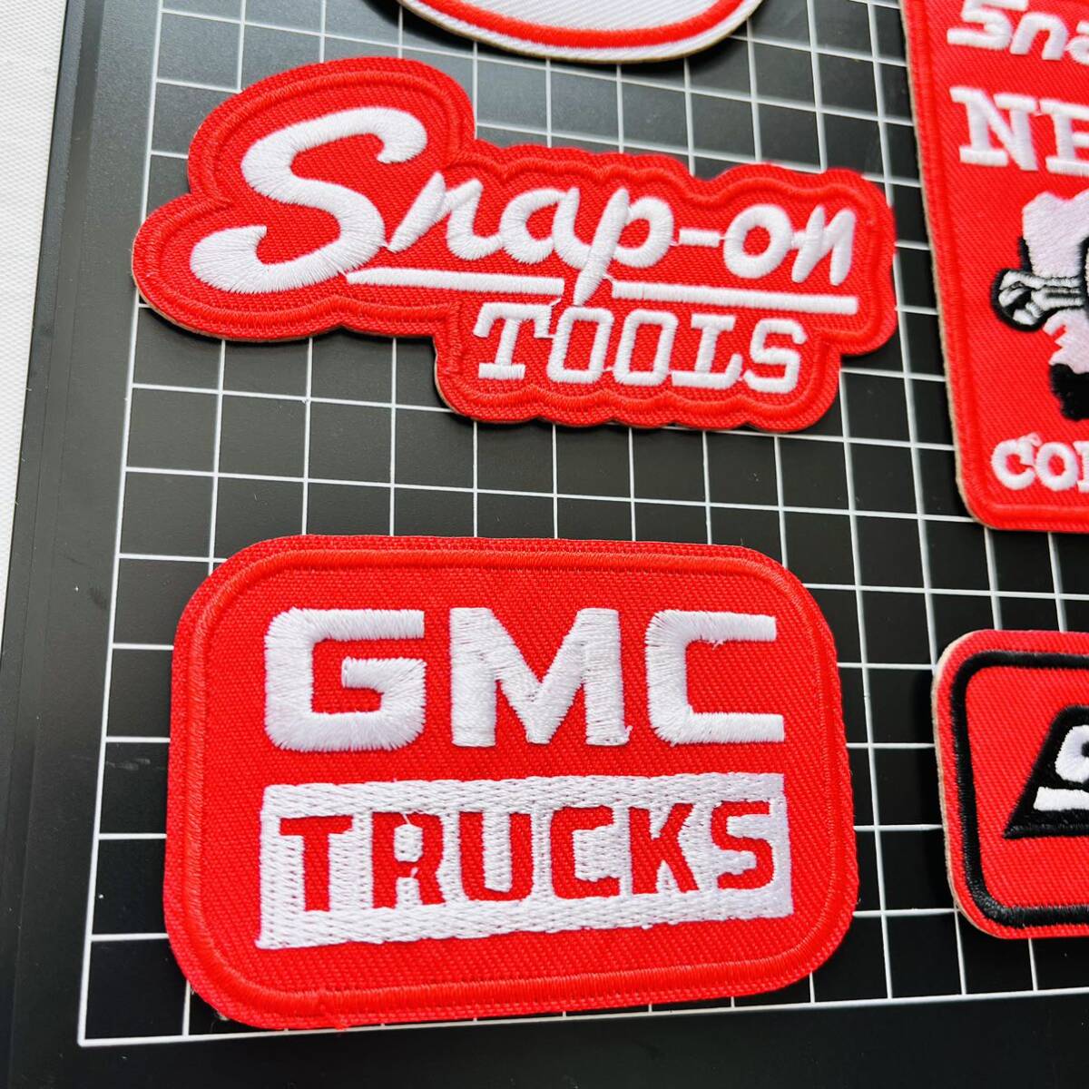 Snap-on tools アイロンワッペン スナップオン 工具 STIHL ステッカー 刺繍ワッペン モータースポーツ DIY 車_画像3