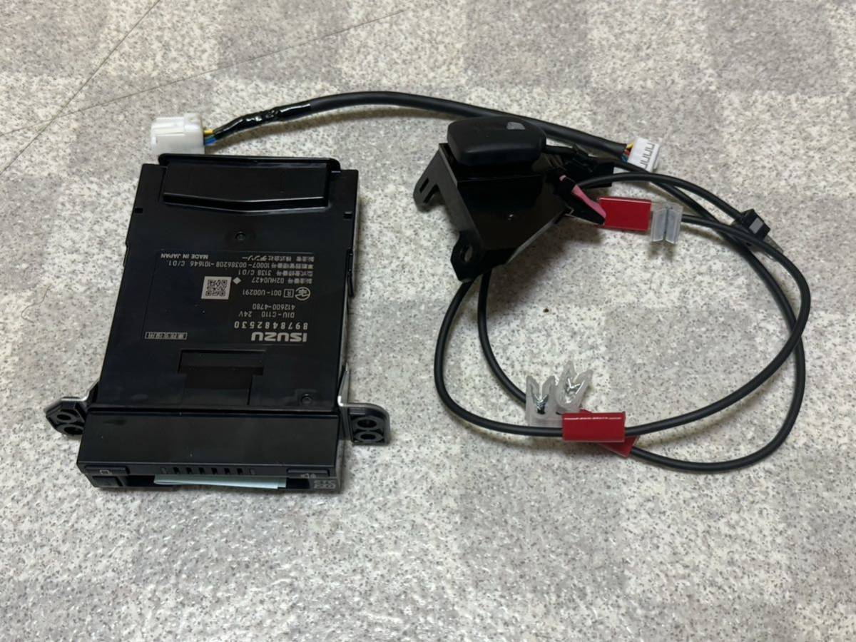 ETC2.0  いすゞ純正　新車外し2台セット ETC2.0 いすゞ純正新車外し2台セット