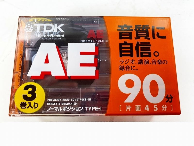 TDK AE-90X3G ノーマルポジション 新品未開封 計6本 [24705]_画像3