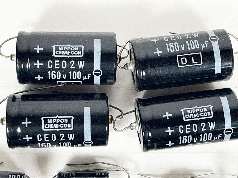  Nippon Chemi-Con tube la electrolytic capacitor unused goods total 23 piece [32746]