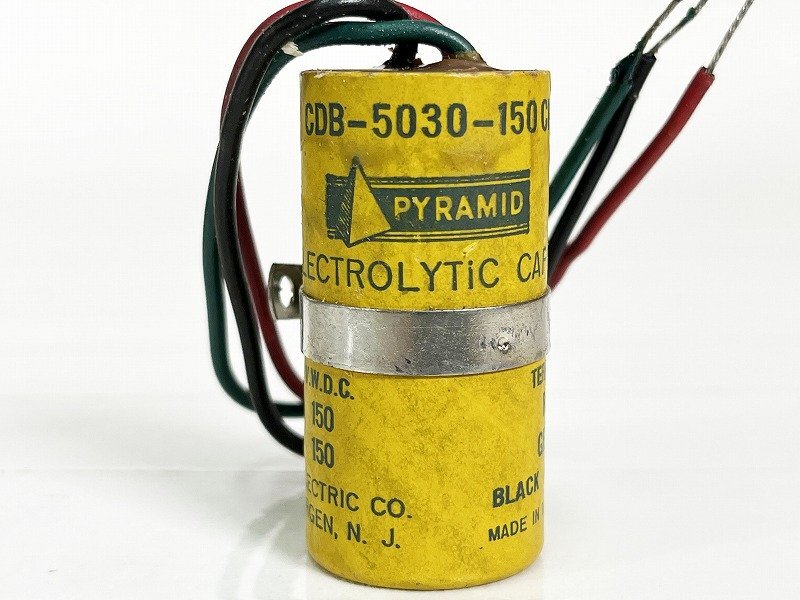 PYRAMID CDB-150CN 紙巻き 電解コンデンサー 5個 [31528]_画像4