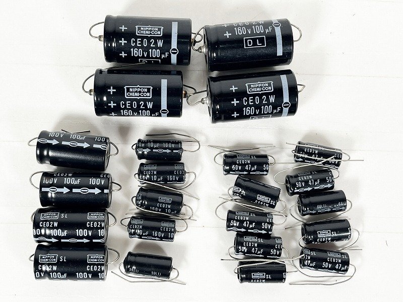  Nippon Chemi-Con tube la electrolytic capacitor unused goods total 23 piece [32746]