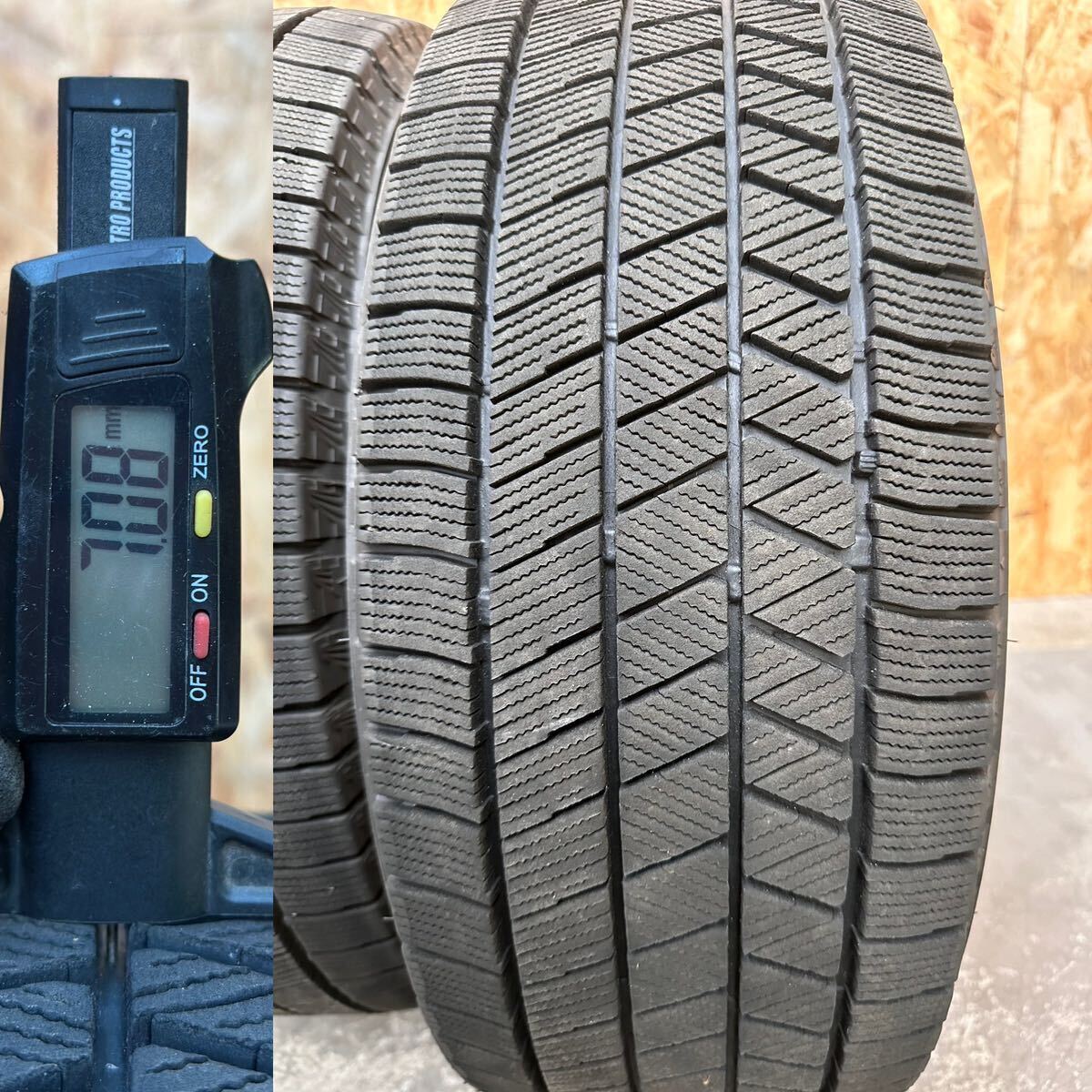 送料無料 22年製造 205/55R16 91Q BRIDGESTONE BLIZZAK VRX3 スタッドレス 4本セット _画像6