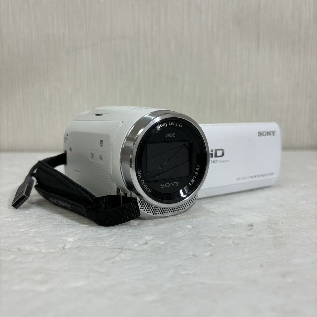 [K2930]1 иен старт!SONY HANDYCAM HDR-CX680 Sony Handycam белый аккумулятор есть цифровая видео камера видео камера 