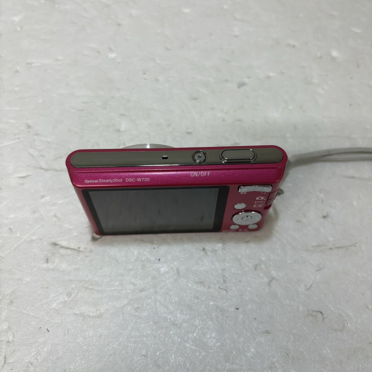 [k2935]1円スタート！SONY Cyber-shot DSC-W730 ピンク ソニー サイバーショット コンパクトデジタルカメラ バッテリー付の画像6