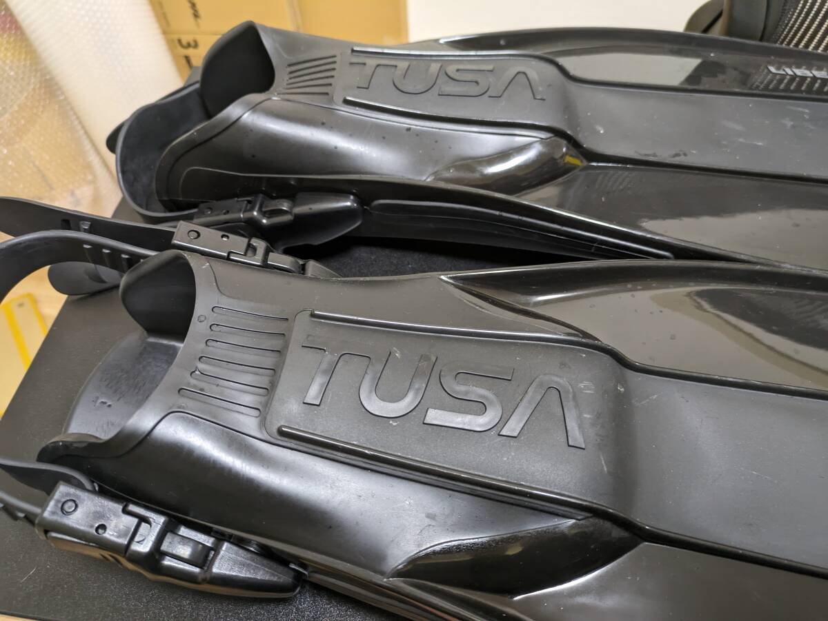 TUSA リブレーター テン SF-5500 ダイビングフィン BK, SF-5500 黒の画像6