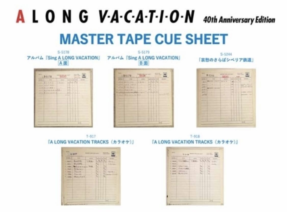 完全未開封！ 大滝詠一『A LONG VACATION VOX』（完全生産限定盤）4CD+Blu-ray Disc+2LP+カセットテープ 大瀧詠一 特典おまけ付き 松本隆_画像7